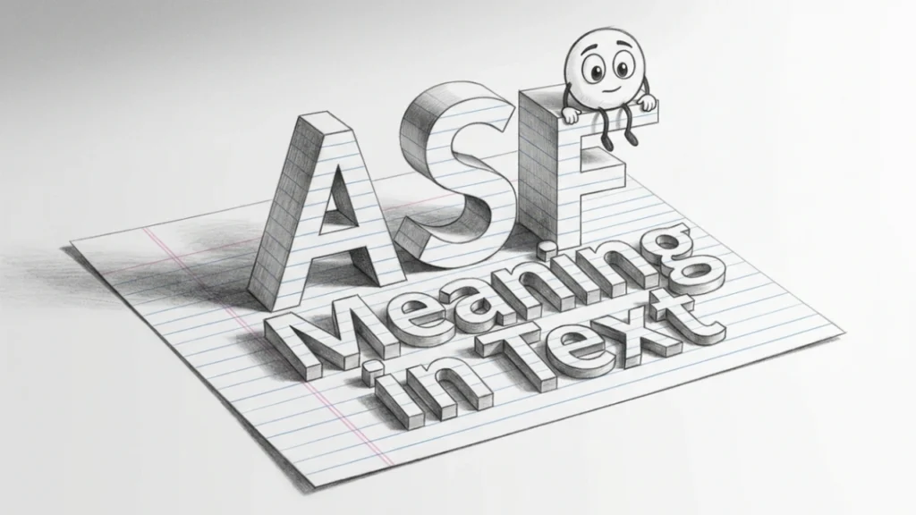 ASF Meaning in Text