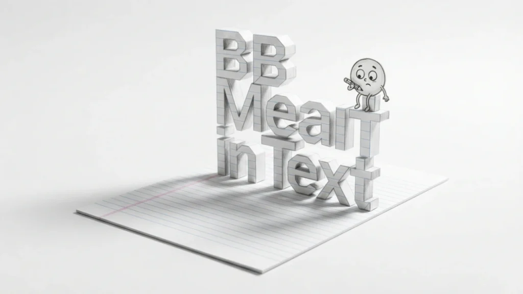 BB Mean in Text BB Mean in Text