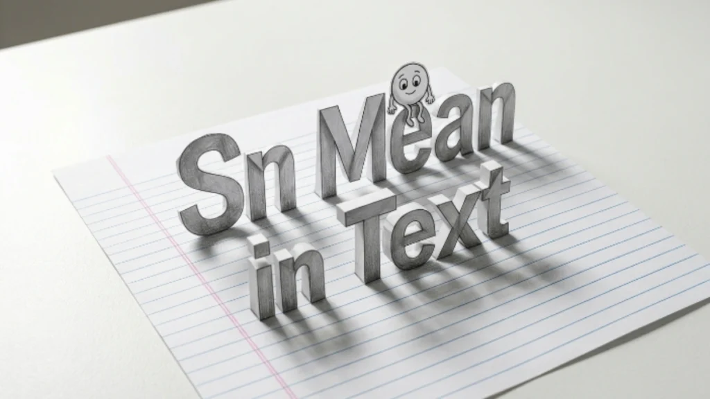  SN Mean in Text