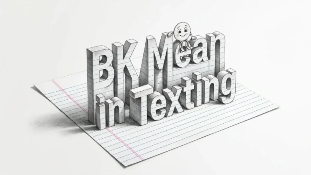 BK Mean in Texting