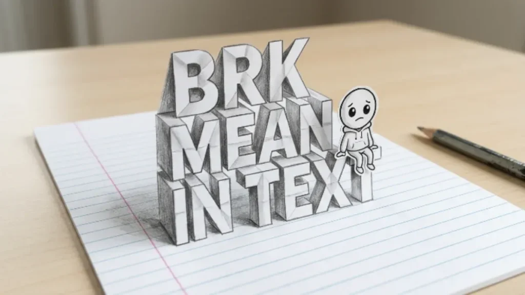 BRK Mean in Text