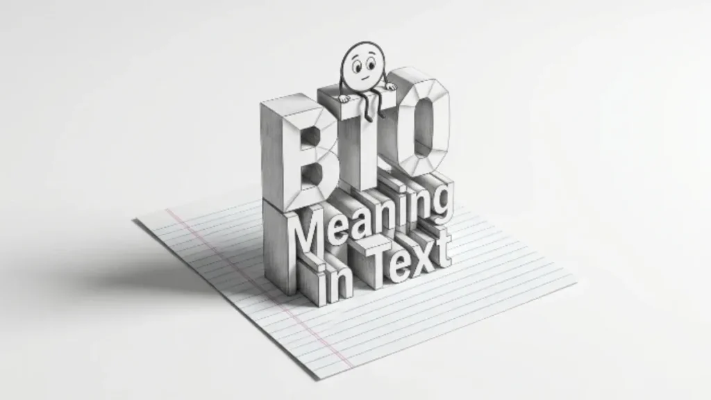 BTO Meaning in Text
