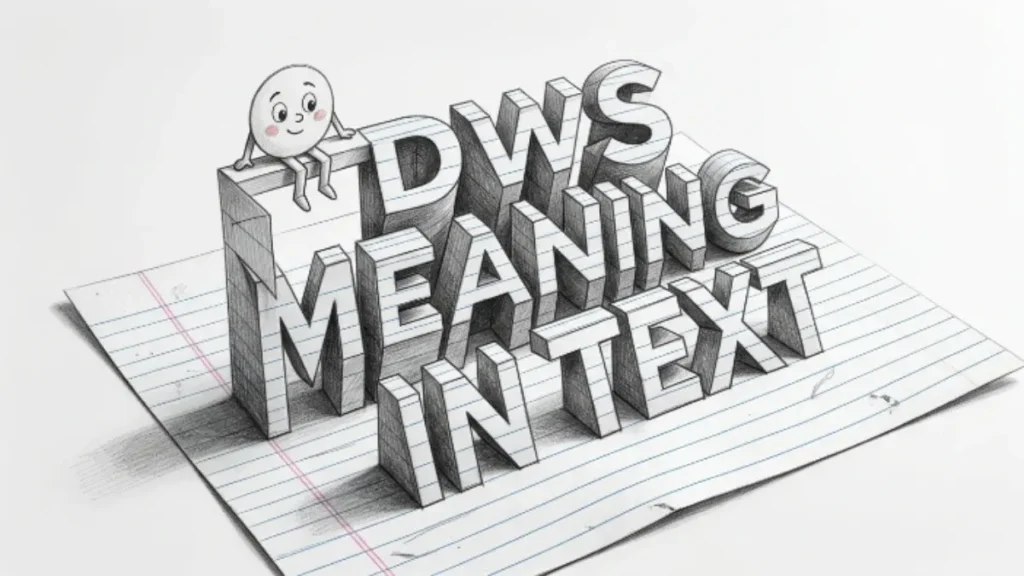 DWS Meaning in Text