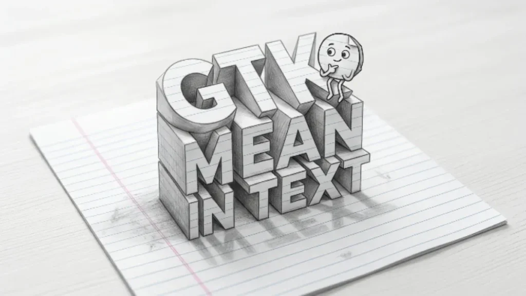 GTK Mean in Text