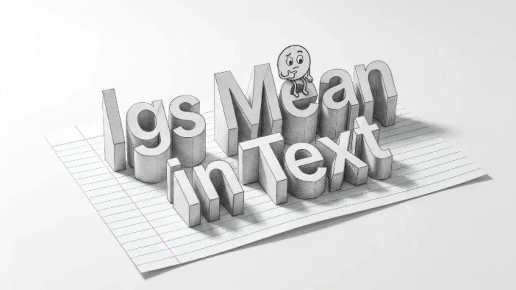 IGS Meaning in Text