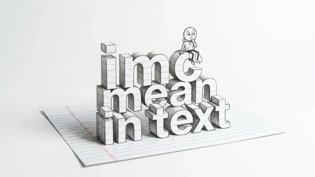 IMC Meaning in Text: 