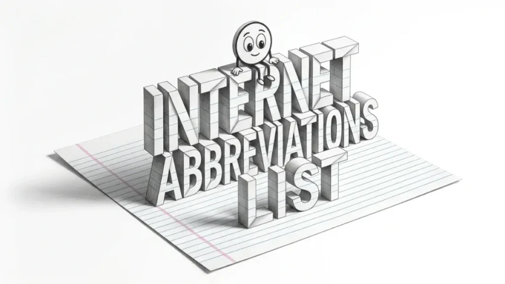 Internet Abbreviations List: