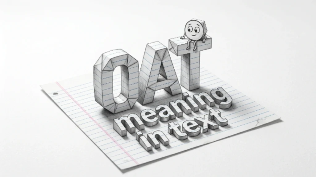 OAT Meaning in Text