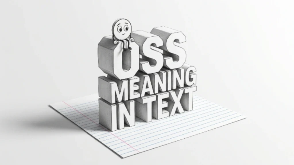 OSS Meaning in Text