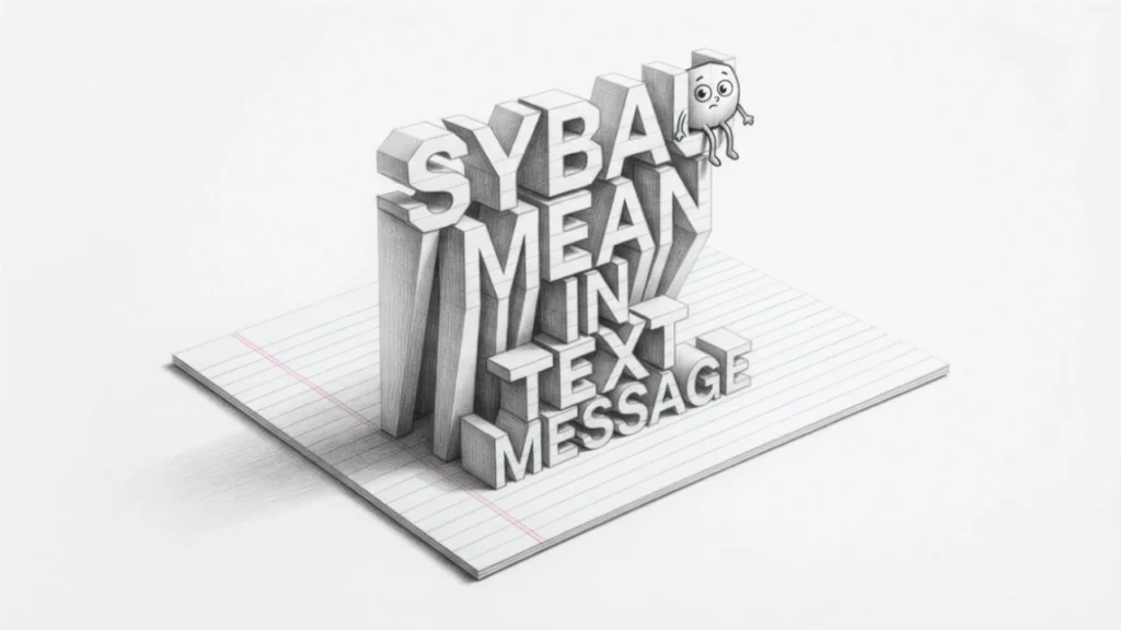 SYBAU Mean in Text Message