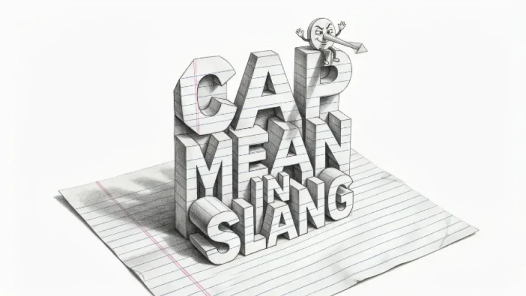 Cap Mean in Slang