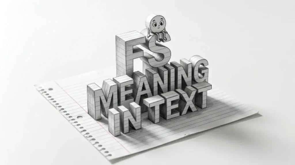 FS Meaning in Text