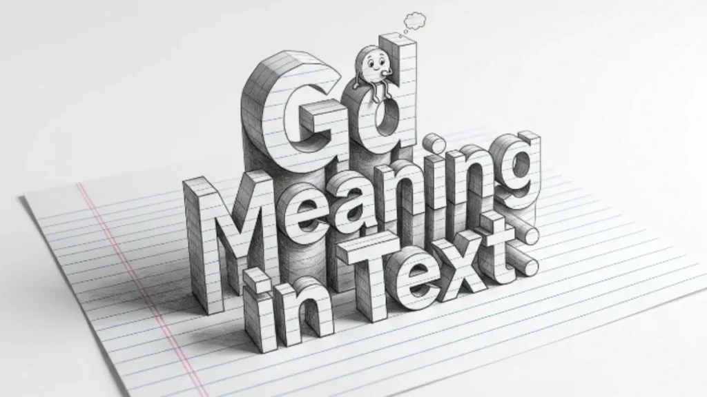Gd Meaning in Text
