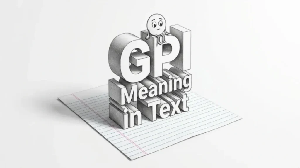 GPI Meaning in Text