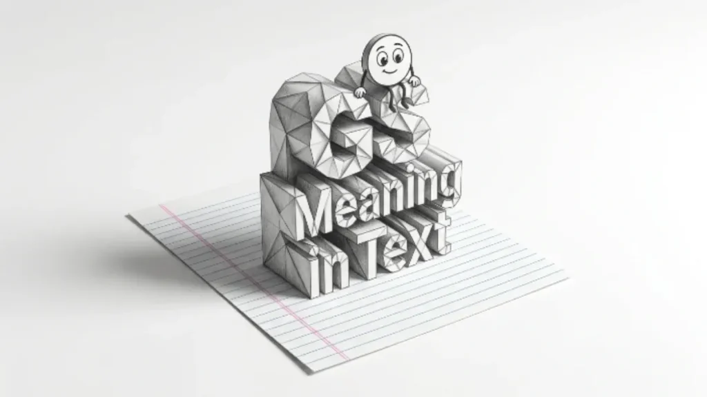 GS Meaning in Text