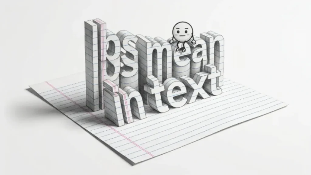 LBS Meaning in Text